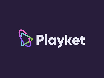 Playket - play button logo branding design brandinglogo clothingline freelancer illustration logo logo logomaker logomaker logos ui
