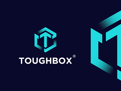 Toughbox Logo 2021 arrow blue branding branding design design expedition freelancer hard icon illustration infinity letter t logo logo logomaker minimalist modern shipping simple trending