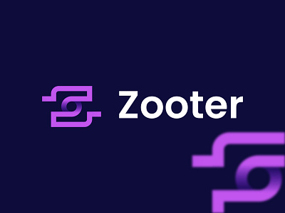 Zooter Logo 2021 app branding branding design cam clean company freelancer gradient graphic design letter z logo logomaker minimalist modern shoot simple startup trending ui