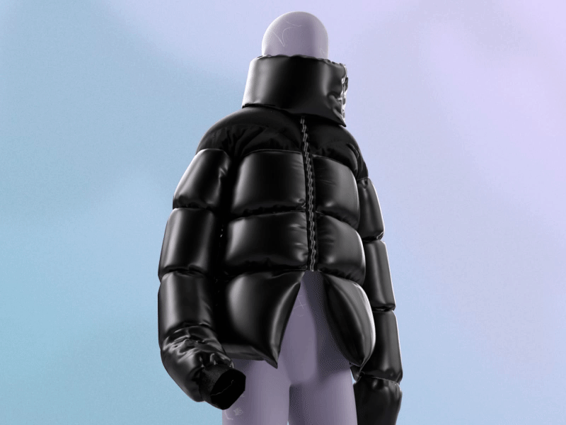 Balenciyatta: Autumn Winter 2022 Collection bubble c4d coat fashion jacket marvelous marvelous designer octane walk
