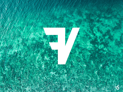 Logo design for FV - Future Vacations branding flat fv identity design logo logo design logo designer minimal travel vacation
