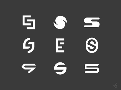 Letter S exploration branding flat identity design letter s logo logo design logo designer minimal