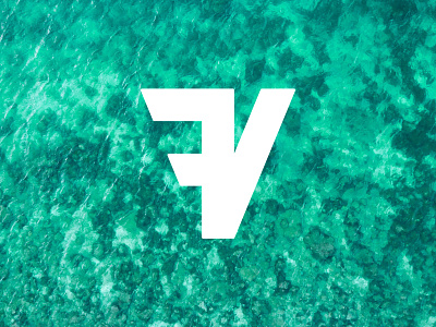 Logo design for Future Vacations branding flat fv identity design logo logo design logo designer minimal travel vacation