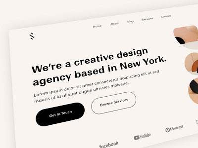 Creative Agency Landing Page