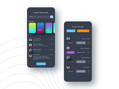 Chat app app app design branding chatting concept design design figma interface social network ui uidesign ux