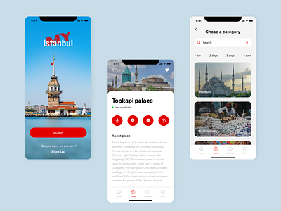 Travel Guide mobile app app design ios mobileapp travel typography ui ux webdesign webdesigner website