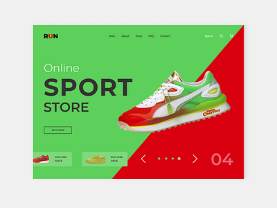 Sport store concept