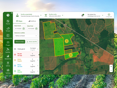 Agro Inteli Redesign agro agronomy intelligence platform redesign redesigned ui ui design uiux ux web web ui web uiux web ux website