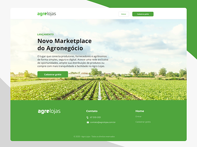 Agro Lojas agro agrofabrice agronomy branding logo minimal ui uiux ux web web ui web ui ux web uiux web ux webdesign website