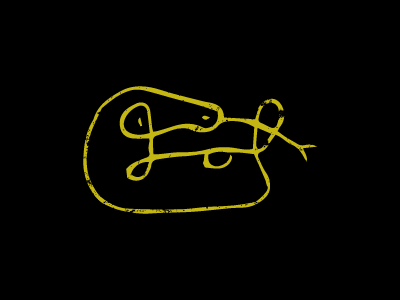 Got Snake logo shape snake type vector