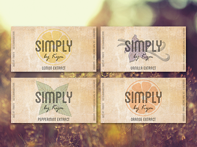 Simply by Kym - Extract Labels extracts food labels local milwaukee wisconsin