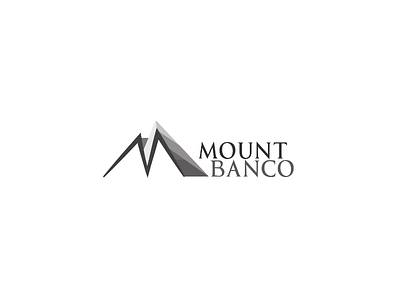 Mount Banco logo design dailylogochallenge graphicdesign illustration illustrator logo logodesign logoinspiration logos