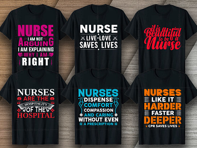 Best Trendy Nurse T Shirt Design V3