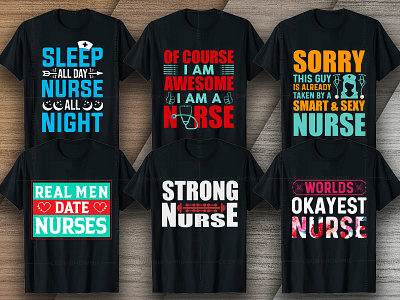 Best Trendy Nurse T Shirt Design V5