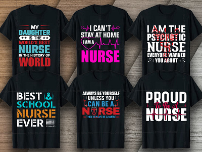 Best Trendy Nurse T Shirt Design V6