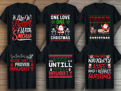 Best Trendy Christmas T-Shirt Design V3