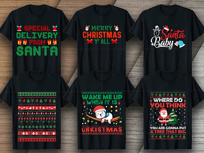 Best Trendy Christmas T-Shirt Design V4