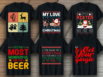 Best Trendy Christmas T-Shirt Design V5