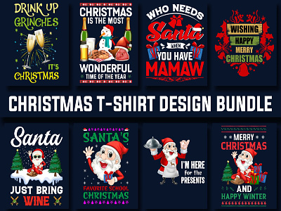 Best Trendy Christmas T-Shirt Design V2