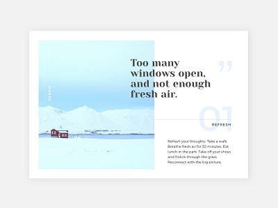 Renew & Refresh: Google Fonts blue design tile google fonts montserrat perspective refresh winter yeseva