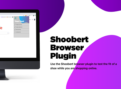 Shoobert Browser Plugin app design branding design figma gradient graphic design product design rebrand ui