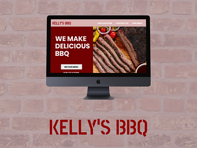 Kelly's BBQ Website Rebrand