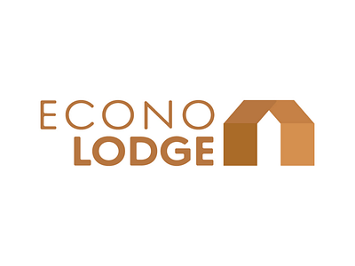 Econolodge Rebrand branding graphic design icon rebrand wordmark