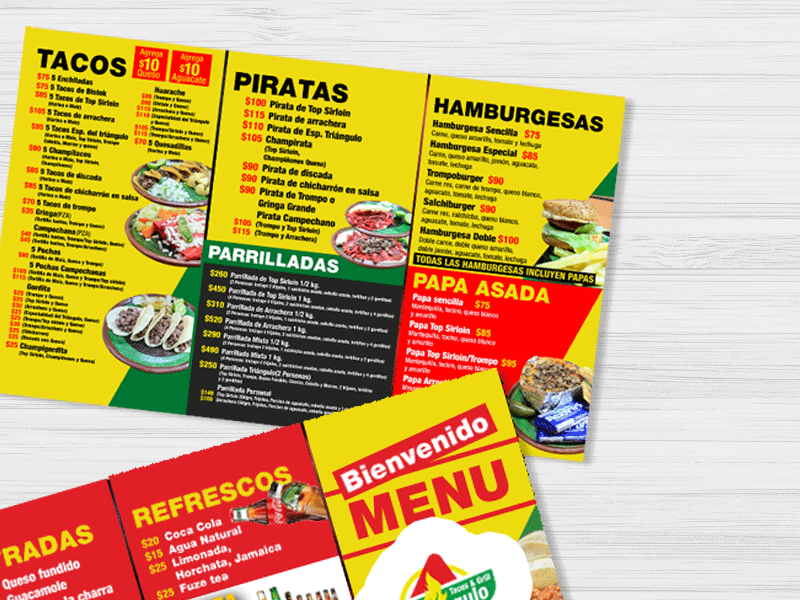 Restaurante El Triangulo By Leaderes Online On Dribbble