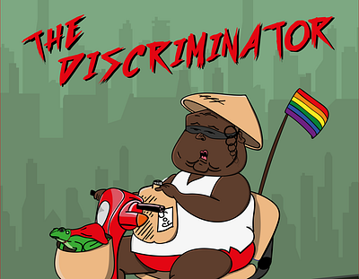 The Discriminator comic comiccover cover illustrator