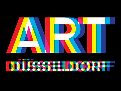 Art Düsseldorf Plakat 3d art düsseldorf grotesk hsd
