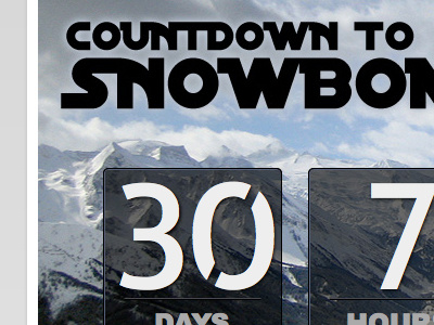 Countdown to Snowbombing countdown mountains snowbombing