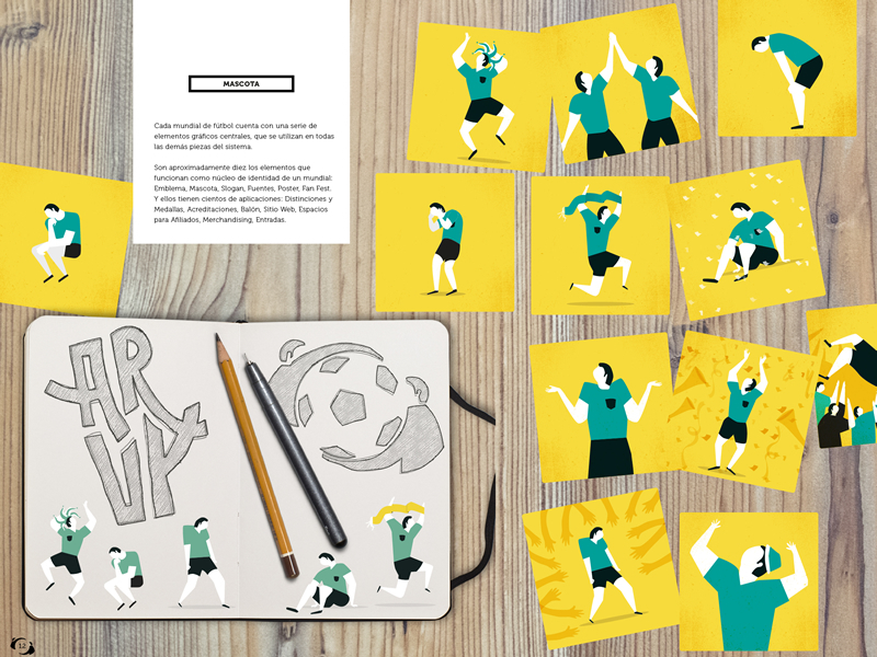 2030 World Cup Mascot argentina fan football illustration infographic mendoza presentation