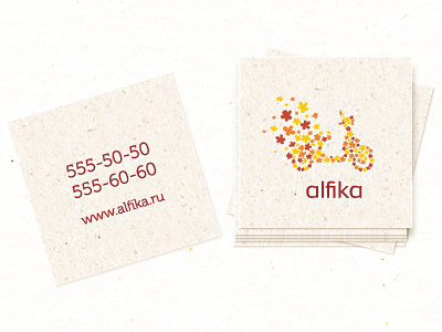 "alfika" business card alfika artvento business card flowers