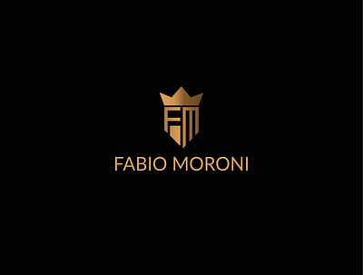 fabio moroni 5 design fm fm letter logo illustration letter logo logo service vector