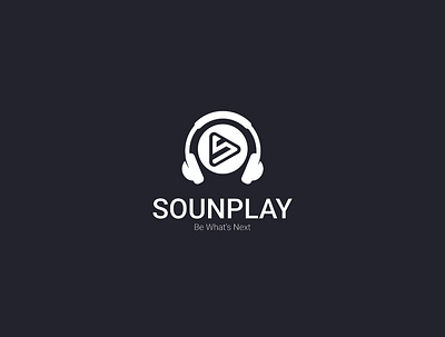 Sounplay logo branding design icon illustration letter logo logo music s logo service sounplay