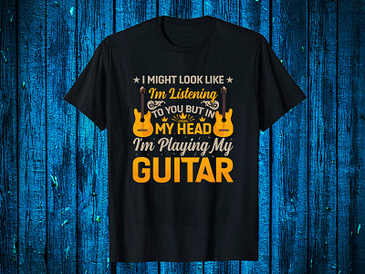 I MIGHT LOOK LIKE I'm Listening To You But In My Head best logo design black nishe black t shirt design for girls branding design logo t shirt design for man t shirt design software t shirt design website vector