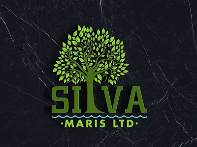 Silva Maris Ltd Logo brand brand design brand identity branding branding design design flat graphic design icon illustration logo logo design logodesign logos logotype minimal modern vector