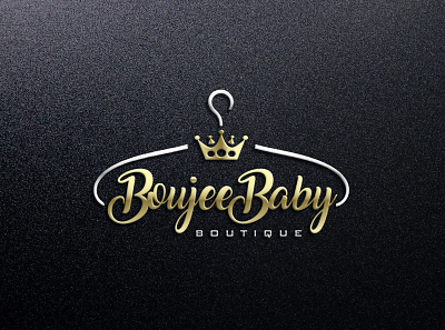 Boujee Baby Boutique Logo 3d art brand design brand identity branding branding design design flat graphic design icon illustration logo logo design logodesign logos logotype minimal signature