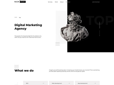 Design of a digital agency design logo ui ux