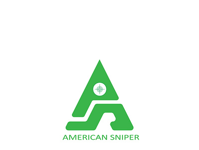 American Sniper logotype shot sniper