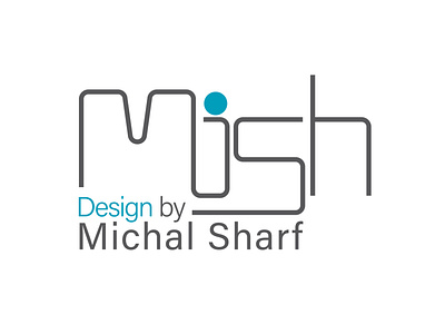 logo mish 02 branding design logo typography vector
