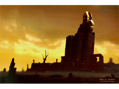 Prince Of Egypt animation concept art film painting photoshop