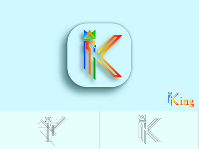 letter k modern logo | modern letter logo | modern logo | K logo