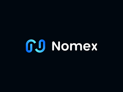 Nomex logo design | Modern N letter mark logo