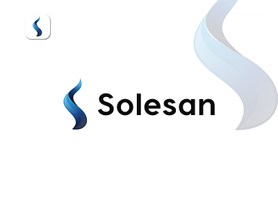 Solesan - logo design concept a b c d e f g h i j k l m n abstract brand branding creative design gradient icon identity letter logo letter mark logo logo design logomark modern logo o p q r s tu v w xy z symbol tech tech logo technology