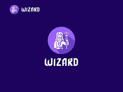 Wizard - logo design concept abstract brand branding cartoon character design icon identity illustration letter logo logo logo design logotype magician mascot modern logo sport twitch wizard wizard lgoo