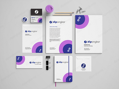 professional stationery design & branding design