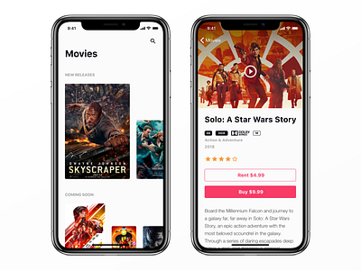 Movies App Concept