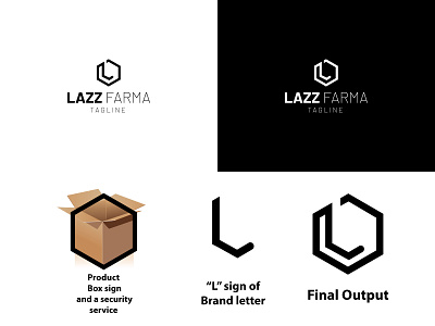 L shape minimal and flat logo branding design flat logo graphic icon l letter logo logo logodesign minimalist logo typography vector