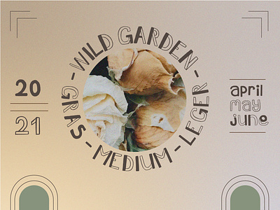 Wild Garden Typography